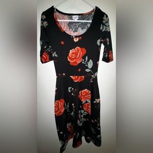 Rose Lula Roe Nicole Dress